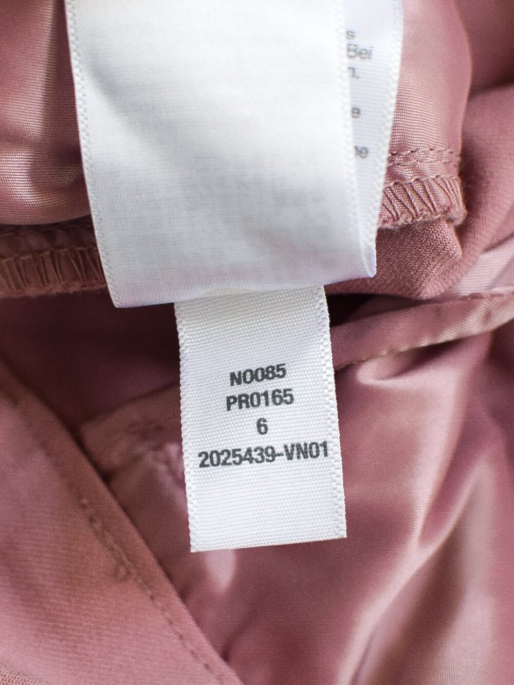 Madewell The Fairbanks Pant Woodrose Pink Tapered Straight Leg Trouser Size 8 - Picture 13 of 14